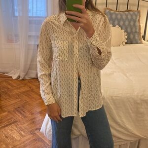 Equipment Tough as Nails Blouse l Size M